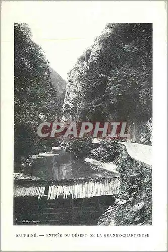 Cartes postales Dauphine Entree du Desert de la Grande Chartreuse