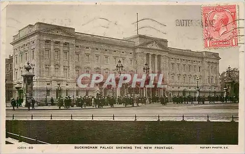 Cartes postales Buckingham Palace Shewing the New Frontage