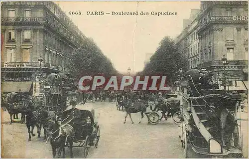 Cartes postales Paris Boulevard des Capucines