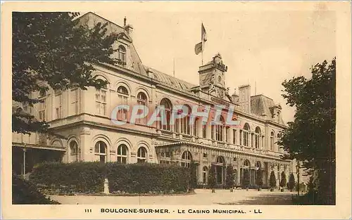 Cartes postales Boulogne sur Mer Le Casino Municipal