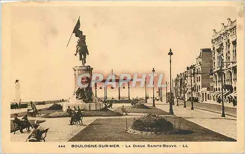 Cartes postales Boulogne sur Mer La Digue Sainte Beuve