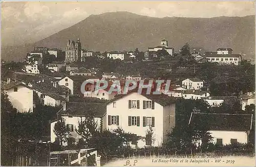 Ansichtskarte AK Hendaye Cote Basque La Basse Ville et le Jaizquibel