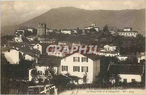 Cartes postales Hendaye Cote Basque La Basse Ville et le Jaizquibel