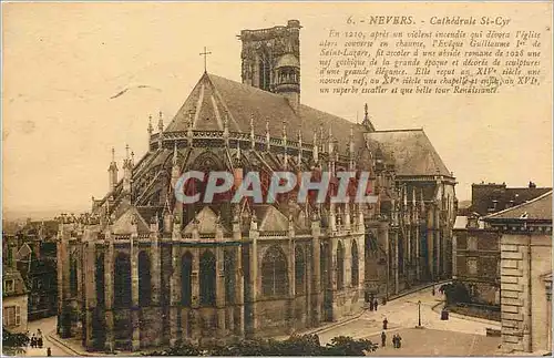 Cartes postales Nevers Cathedrale St Cyr