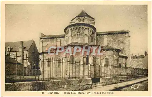 Ansichtskarte AK Nevers Eglise Saint Etienne