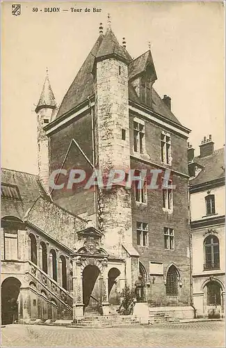 Cartes postales Dijon Tour de Bar