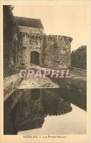 Cartes postales Vezelay La Porte Neuve