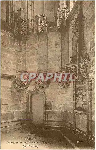 Cartes postales Cluny Interieur de la Chapelle de Bourbon