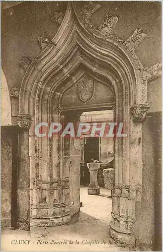 Ansichtskarte AK Cluny Porte d'Entree de la Chapelle