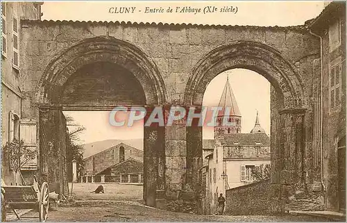 Cartes postales Cluny Entree de l'Abbaye
