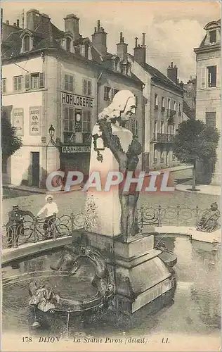 Cartes postales Dijon La Statue Piron