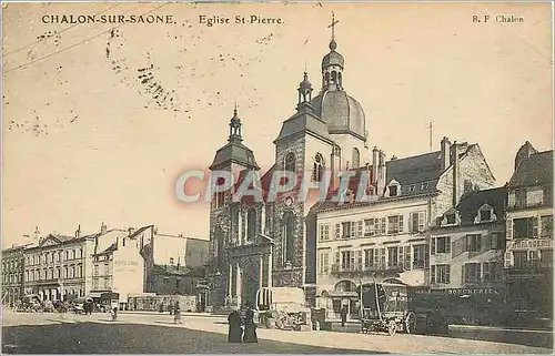 Cartes postales Chalon sur Saone Eglise St Pierre