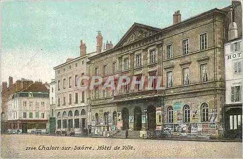 Cartes postales Chalon sur Saone Hotel de Ville
