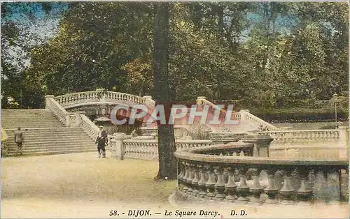 Cartes postales Dijon Le Square Darcy