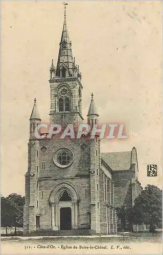 Cartes postales Cote d'Or Eglise de Beire le Chatel