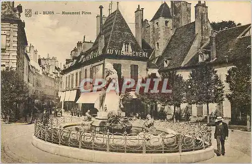 Ansichtskarte AK Dijon Monument Piron Au Vieux Chene