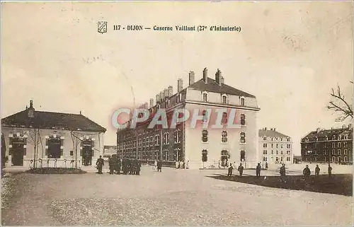 Cartes postales Dijon Caserne Vaillant 27eme d'infanterie Militaria