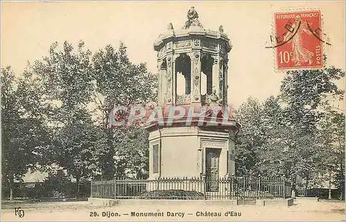 Cartes postales Dijon Monument Darcy Chateau d'Eau