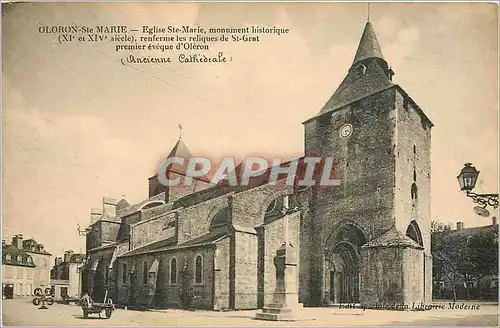 Cartes postales Oloron Ste Marie Eglise Ste Marie