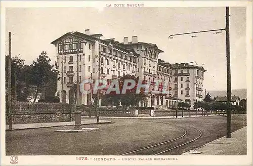 Cartes postales La Cote Basque Hendaye l'Hotel Palace