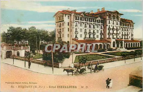 Cartes postales Hendaye B Pyr Hotel Eskualduna