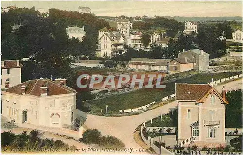 Cartes postales Saint Jean de Luz Vue sur les Villas et l'Hotel du Golf