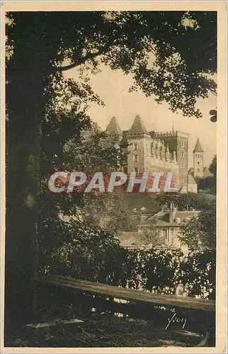 Ansichtskarte AK Pau Basses Pyrenees Le Chateau Henri IV vu du Parc National