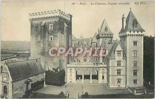 Ansichtskarte AK Pau Le Chateau Facade orientale