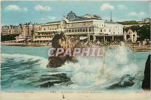 Cartes postales Biarritz Le Casino Municipal