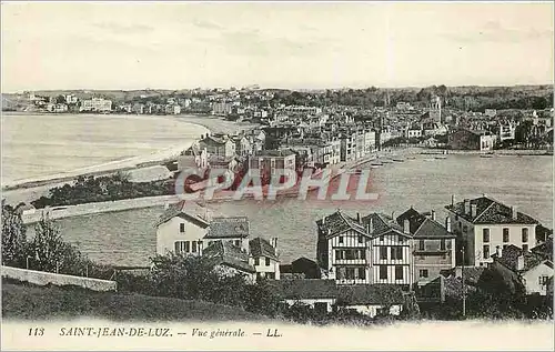 Cartes postales Saint Jean de Luz Vue generale