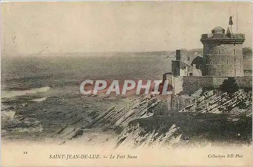Cartes postales Saint Jean de Luz Le Fort Socoa