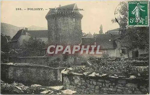 Cartes postales Poligny Tour de la Sergentine