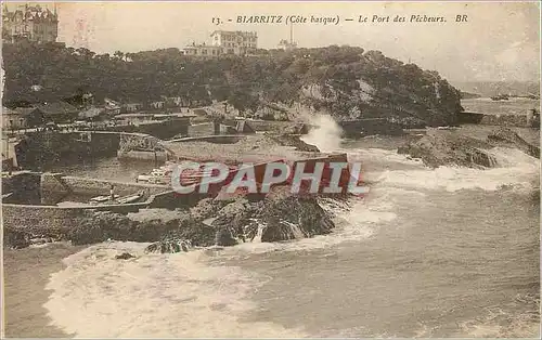 Ansichtskarte AK Biarritz Cote basque Le Port des Pecheurs
