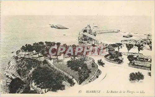 Cartes postales Biarritz Le Rocher de la Vierge