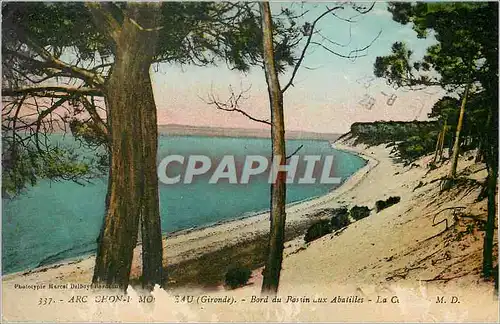 Cartes postales Arcachon Gironde Bord du Bassin aux Abatilles