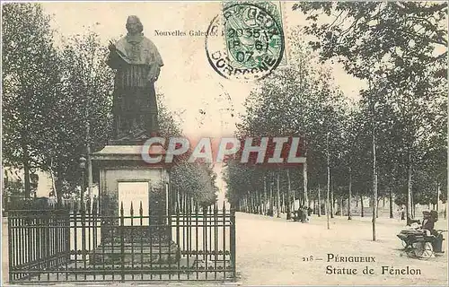 Cartes postales Perigueux Statue de Fenelon