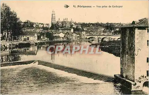 Ansichtskarte AK Perigueux Vue prise de Cachepur