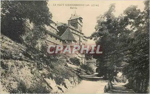 Cartes postales Le Haut Koenigsbourg Entree