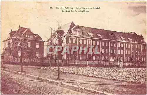 Cartes postales Euskirchen Taub Stummen Anstalt Institut des Sourds Muets