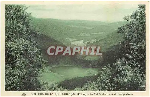 Ansichtskarte AK Col de la Schlucht La Vallee des Lacs et vue generale