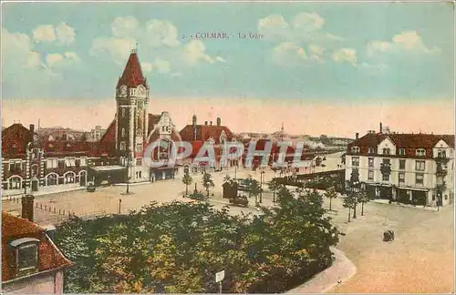 Cartes postales Colmar La Gare