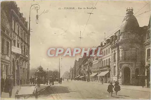 Cartes postales Colmar Rue de Rouffach
