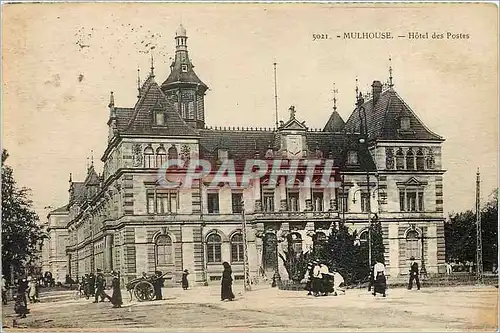 Cartes postales Mulhouse Hotel des Postes