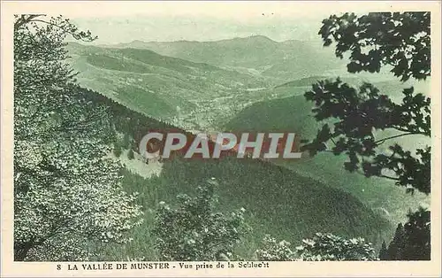 Cartes postales La Vallee de Munster Vue prise de la Schlucht