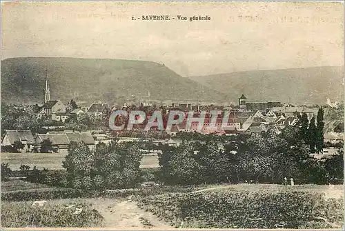 Cartes postales Saverne Vue generale