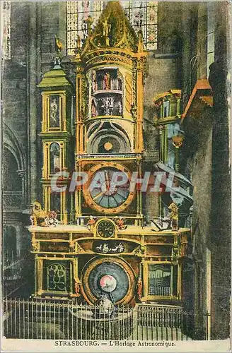 Cartes postales Strasbourg L'Horloge Astronomique