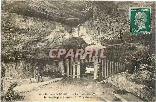 Cartes postales Environs de Saverne La Grotte Saint Vit