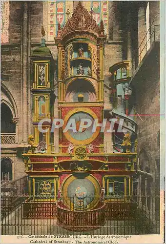 Cartes postales Cathedrale de Strasbourg L'Horloge Astronomique