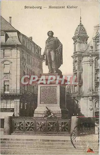 Ansichtskarte AK Strasbourg Monument Kleber