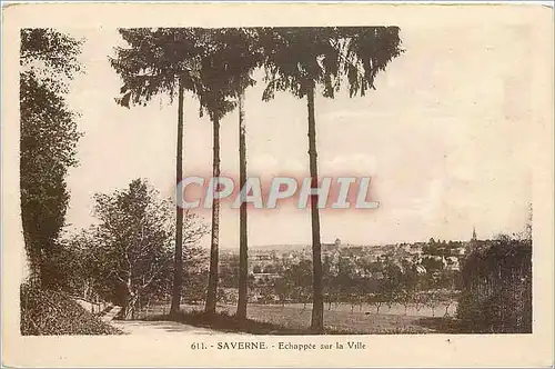 Cartes postales Saverne Echappee sur la Ville